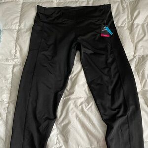 Pro Player Women's Moisture Wicking Knee Length Work Out Legging Pants